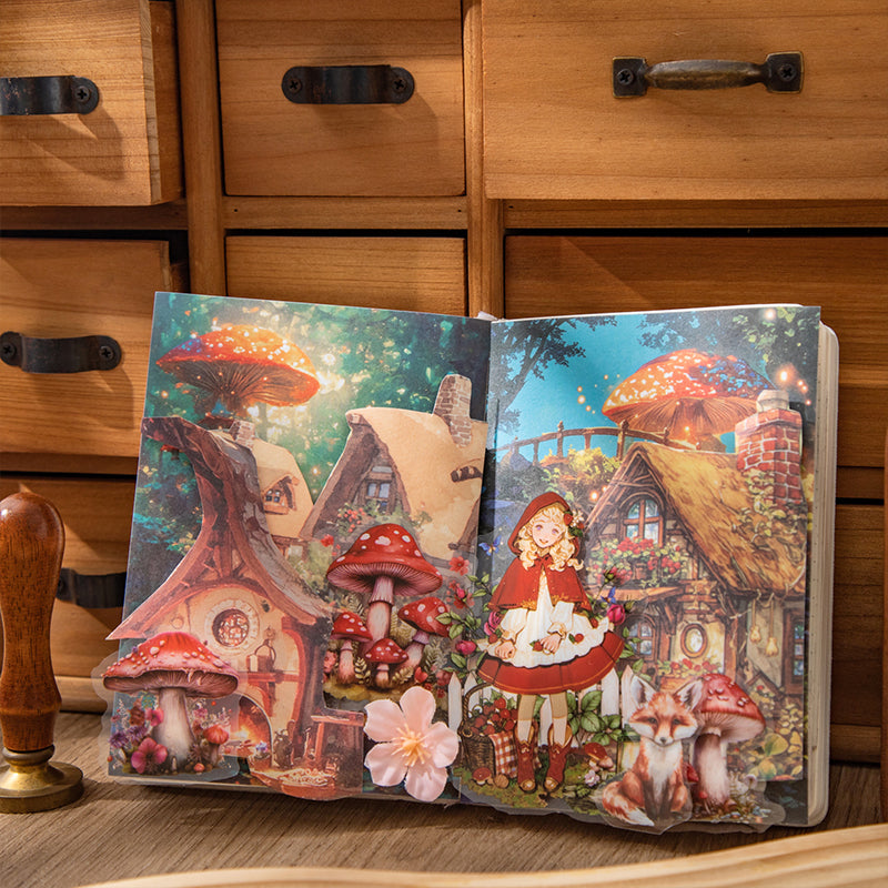 10pcs fairy tale washi-sticker pack (S25092508)