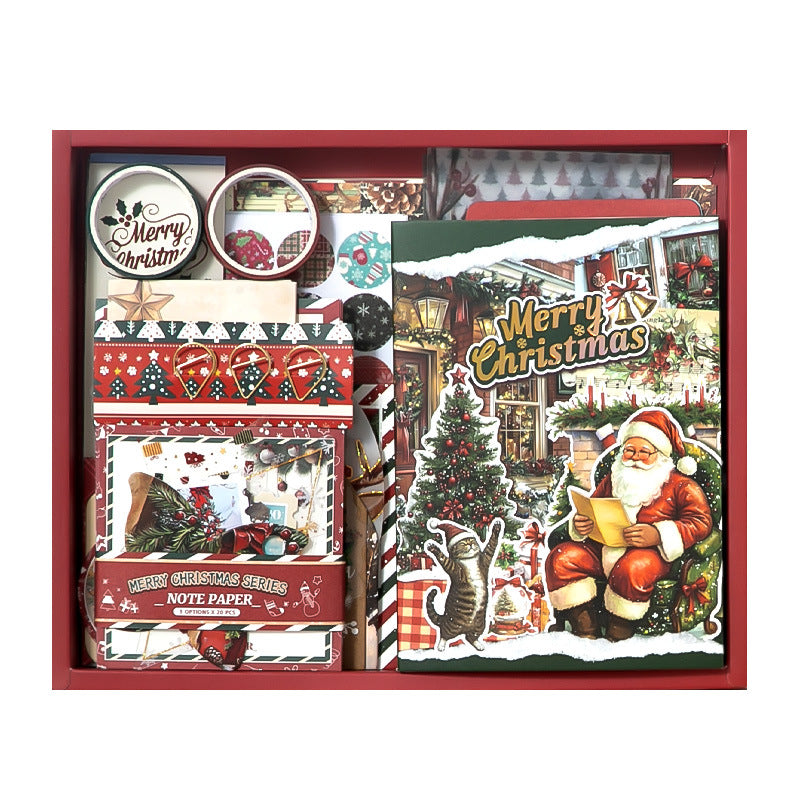 157pcs x-mas scrapbooking box  (S25071507)
