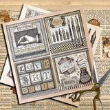 15pcs retro-writing paper pack (P26061710)
