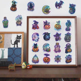 50pcs halloween lazer sticker pack(S26090102)