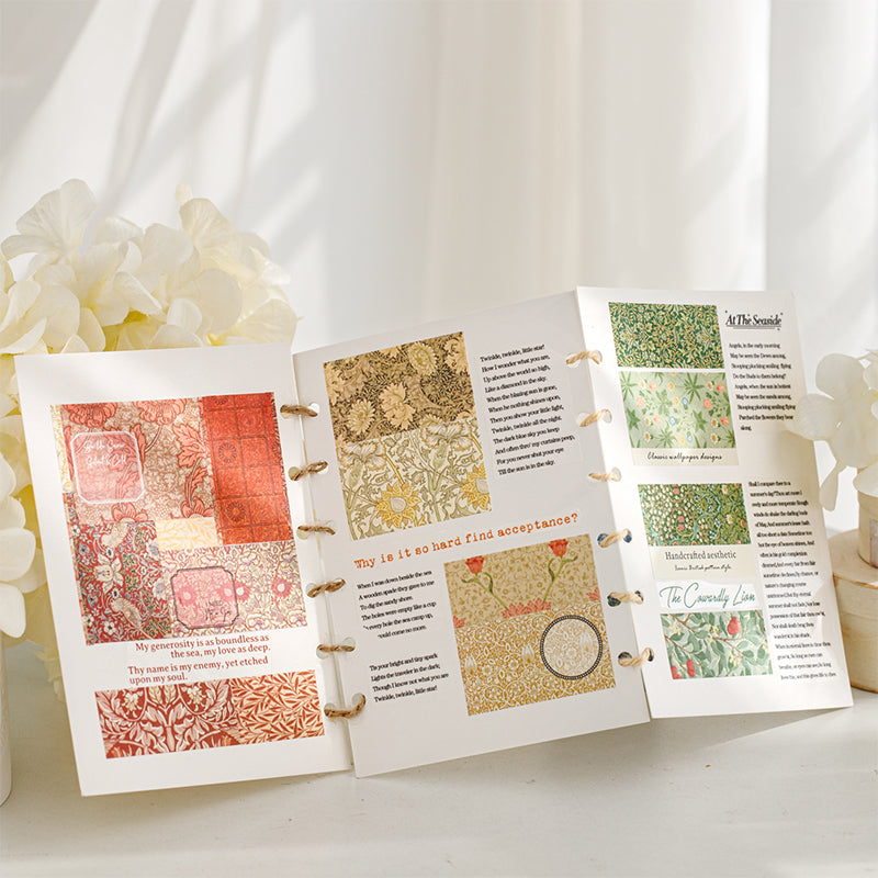 1 roll floral washi-tape (T26020309)