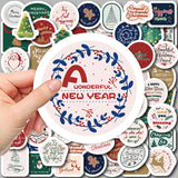 50pcs christmas sticker pack(P26052606)