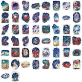 50pcs galaxy rose sticker pack(S26062703)