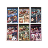 30pcs PET+WASHI Christmas sticker book (TZB25072101)