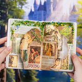 20sheets washi-sticker+paper book (S25090409)