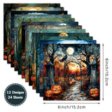 24pcs halloween 6in paper pack(P26062707)