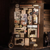 30pcs retro memory sticker+paper pack (P25101610)