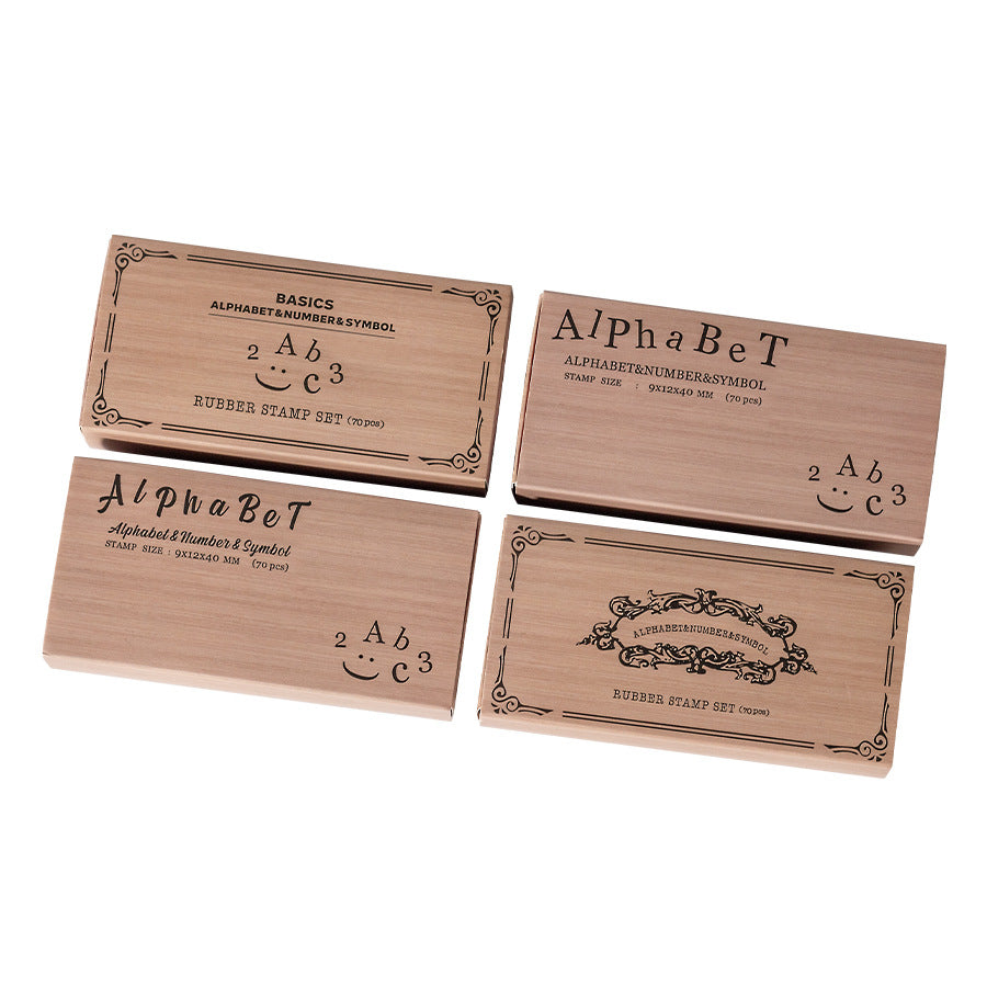 70pcs alphabet /num stamp set(Z26052002)