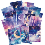 16pcs moon night paper pack(P26080901）