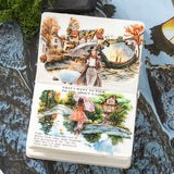 10pcs path of puddles sticker pack (S25080607)