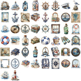 50pcs maritime sticker pack (S25111802)
