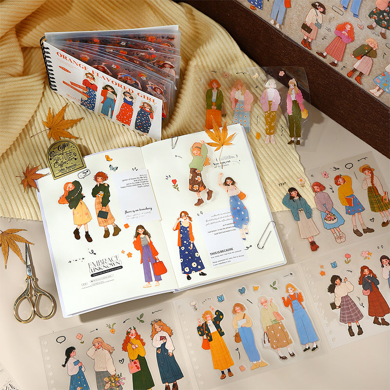 50sheets sticker book(TZB25102801)