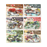 10pcs traditional view PET-sticker pack(S26032701)