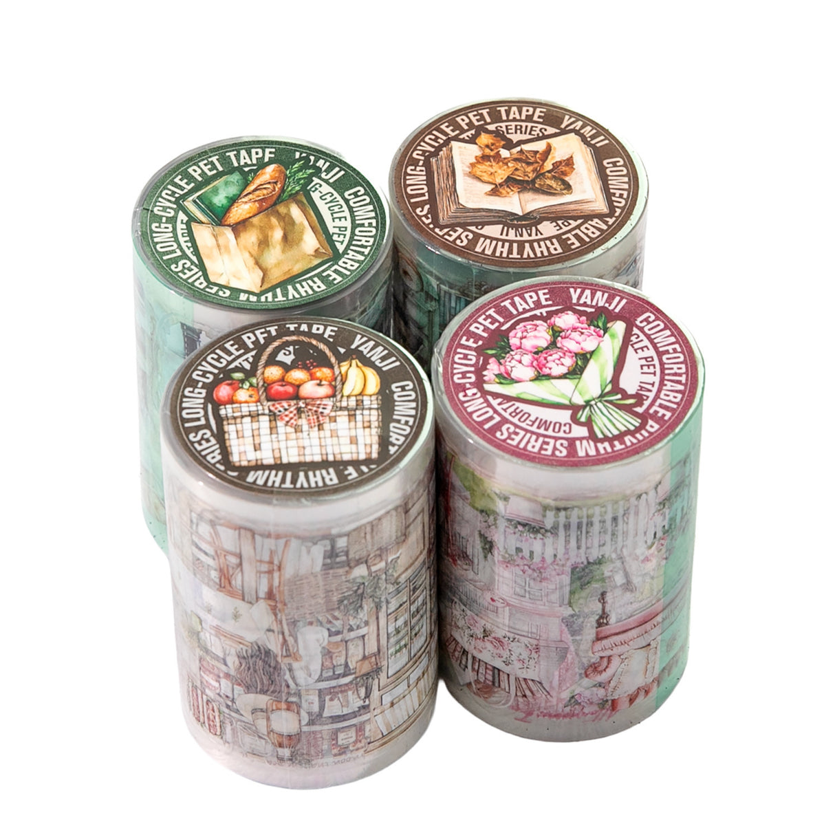 1 roll life style pre-cut PET-tape (T25102804)