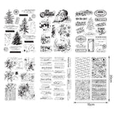 Christmas Silicone clear stamp
