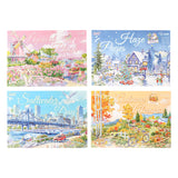 20sheets season landscape sticker book (TZB25101603)