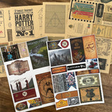 A4 size hufflepuff Style paper & sticker 25 pcs(S26011204)