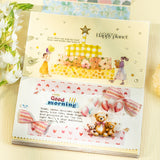 32pcs floral washi-sticker book(TZB26060305)