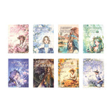 20sheets PET+WASHI sticker book (TZB25062308）