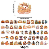56pcs halloween PET- sticker pack (S25091706)