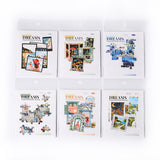 10pcs dream puzzle sticker pack (S25061705)