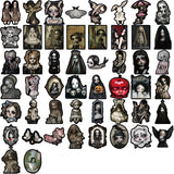 50pcs gothic doll sticker pack(S26041511)