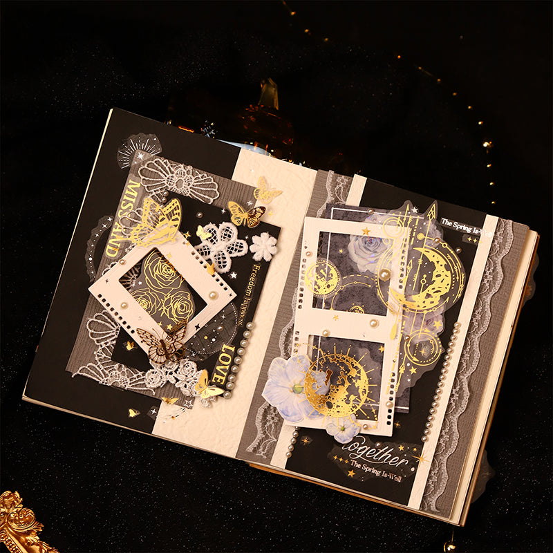 10pcs night shines PET-sticker pack (S25092410)