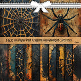 10pcs gothic spider paper pack(p26052206)