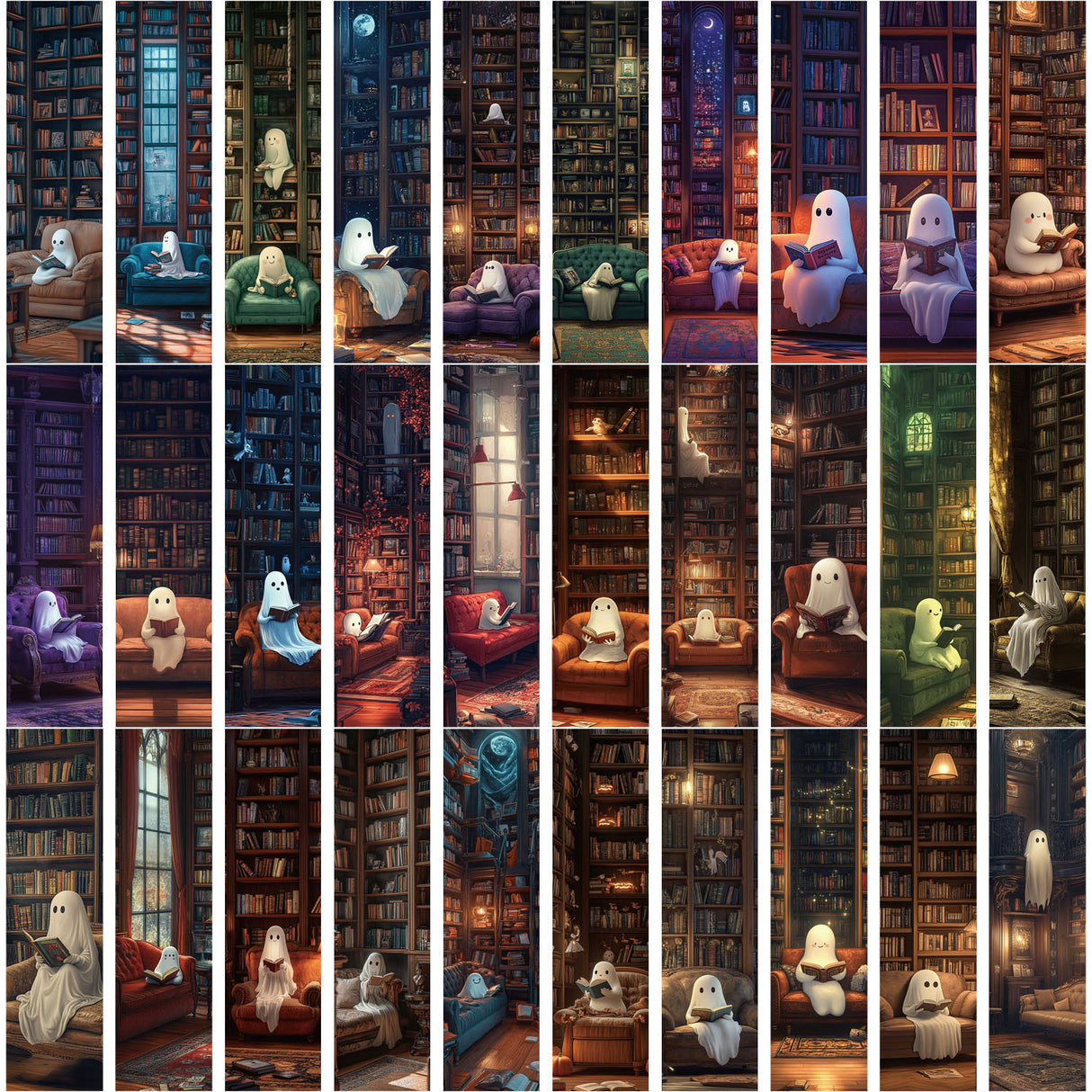30pcs ghost bookmark card pack(P26061811)