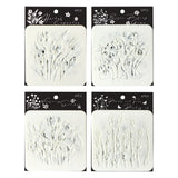 6pcs plants stencil (C25092402)
