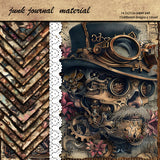 15pcs steam punk paper pack (P26071402)