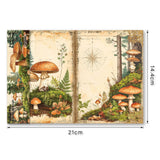 Mushroom 8pcs paper pack