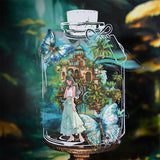 15pcs steampunk Gear cabin sticker pack (S25080305)