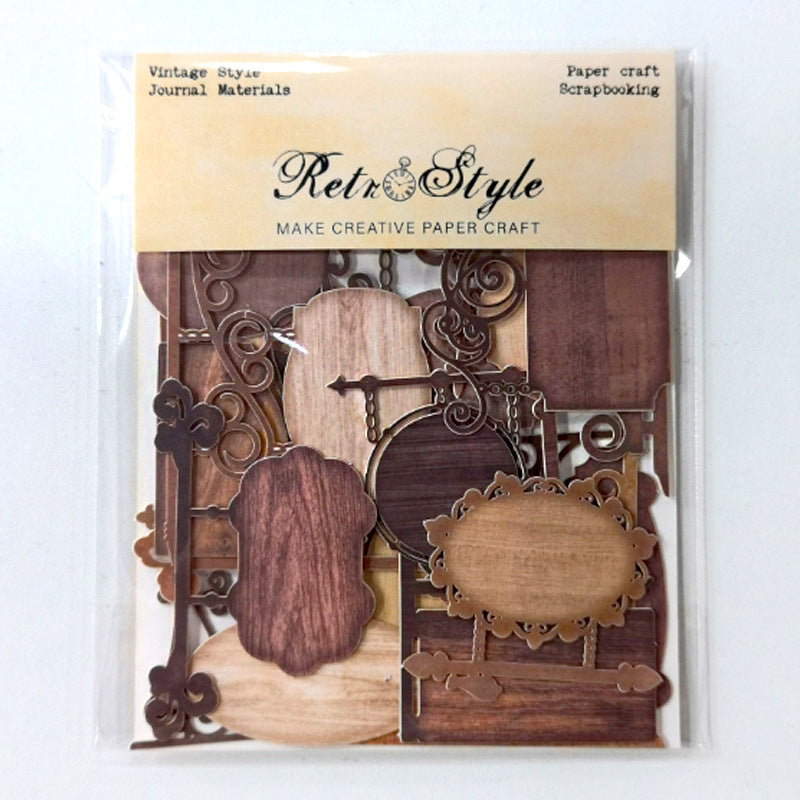 16pcs vintage sticky card pack(P26062711)