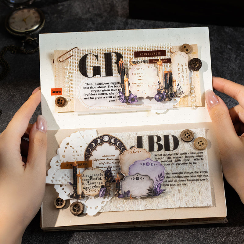 Vintage frame sticker pack 30pcs