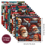 24pcs 6in chritmas paper pack(P26062706)
