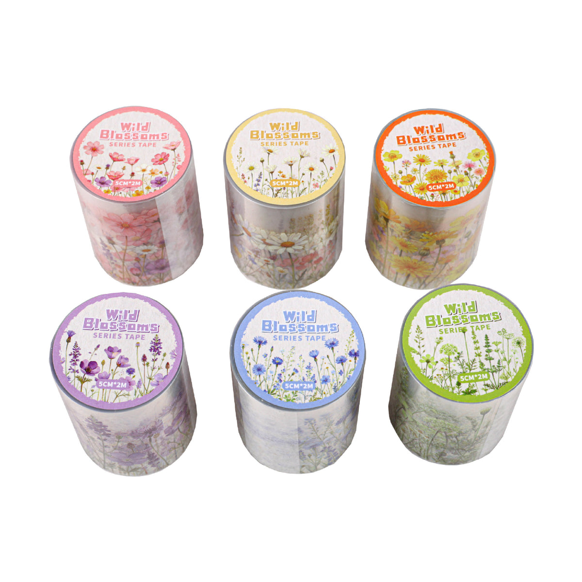Flower PET-tape 1 roll