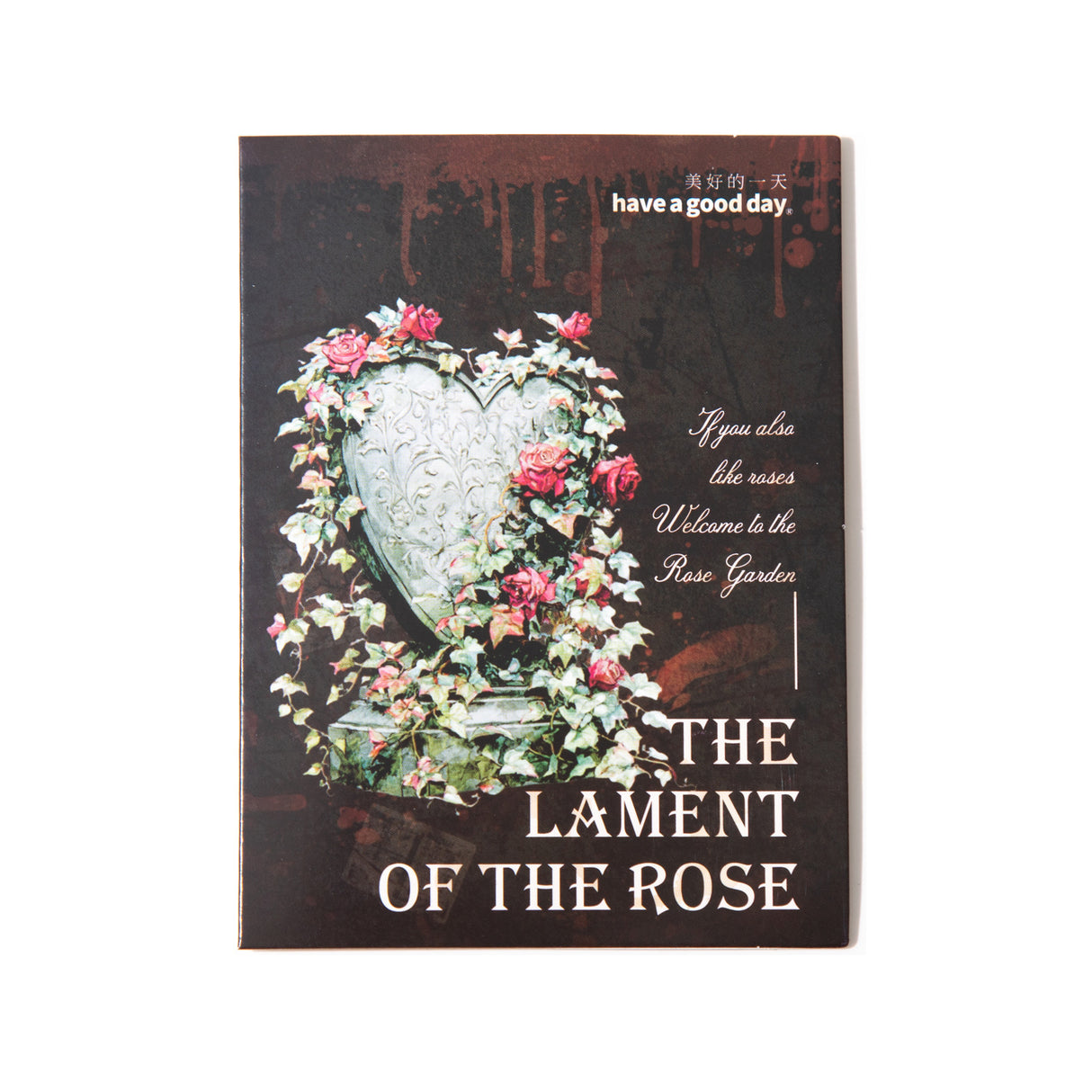 30pcs gothic rose sticker pack (S25120502)