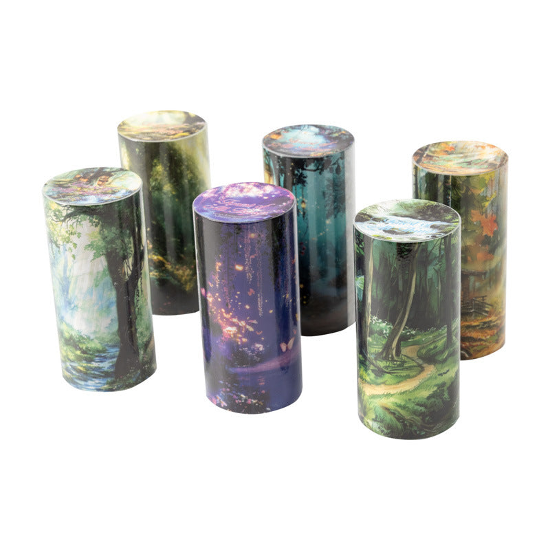 1 roll forest washi-tape (T25070204)