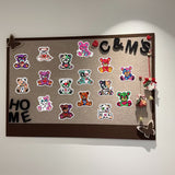 54pcs gothic bear sticker pack(S26082405)