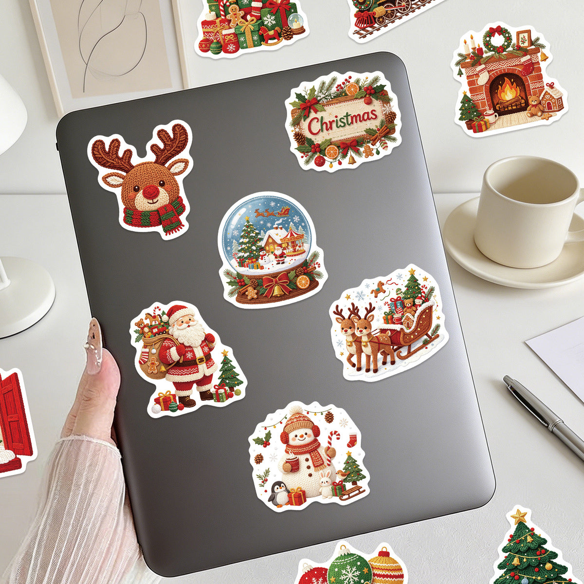 Christmas sticker 50pcs