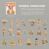 20pcs character sticker pack(S26061006)