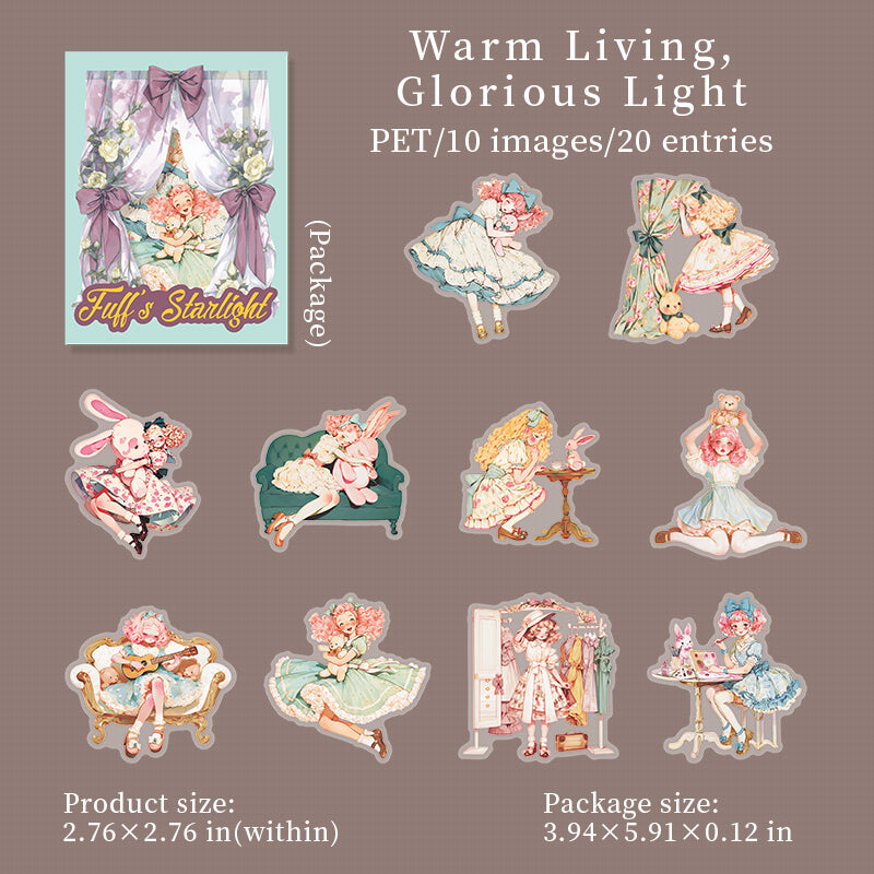 20pcs cute girl sticker pack(S26052806)