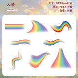 16pcs rainbow sticker pack(S26040806)