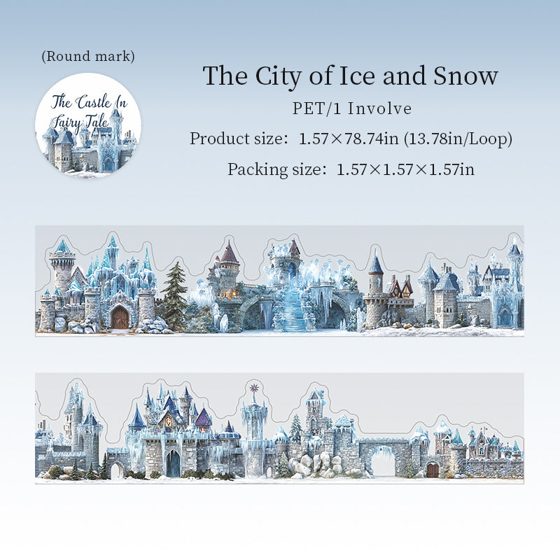 1 roll castal in fairy tale PET-tape (T26080506)