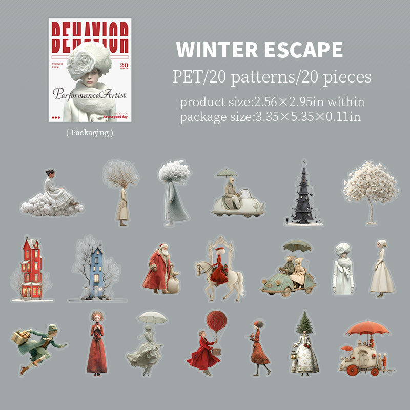 20pcs character sticker pack(S26061006)