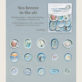 30pcs spring embossed seal wax sticker(S26020306)