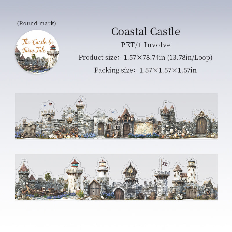 1 roll castal in fairy tale PET-tape (T26080506)