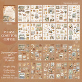 20sheets fall view PET+washi sticker book (TZB25101606)