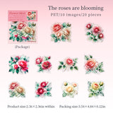 20pcs flower sticker pack(S26071106)